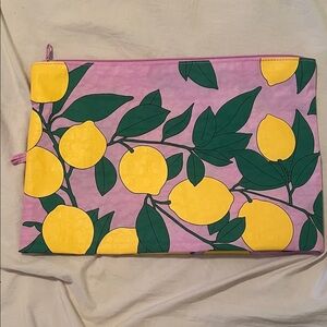 Baggu Large Go Pouch- Lemons